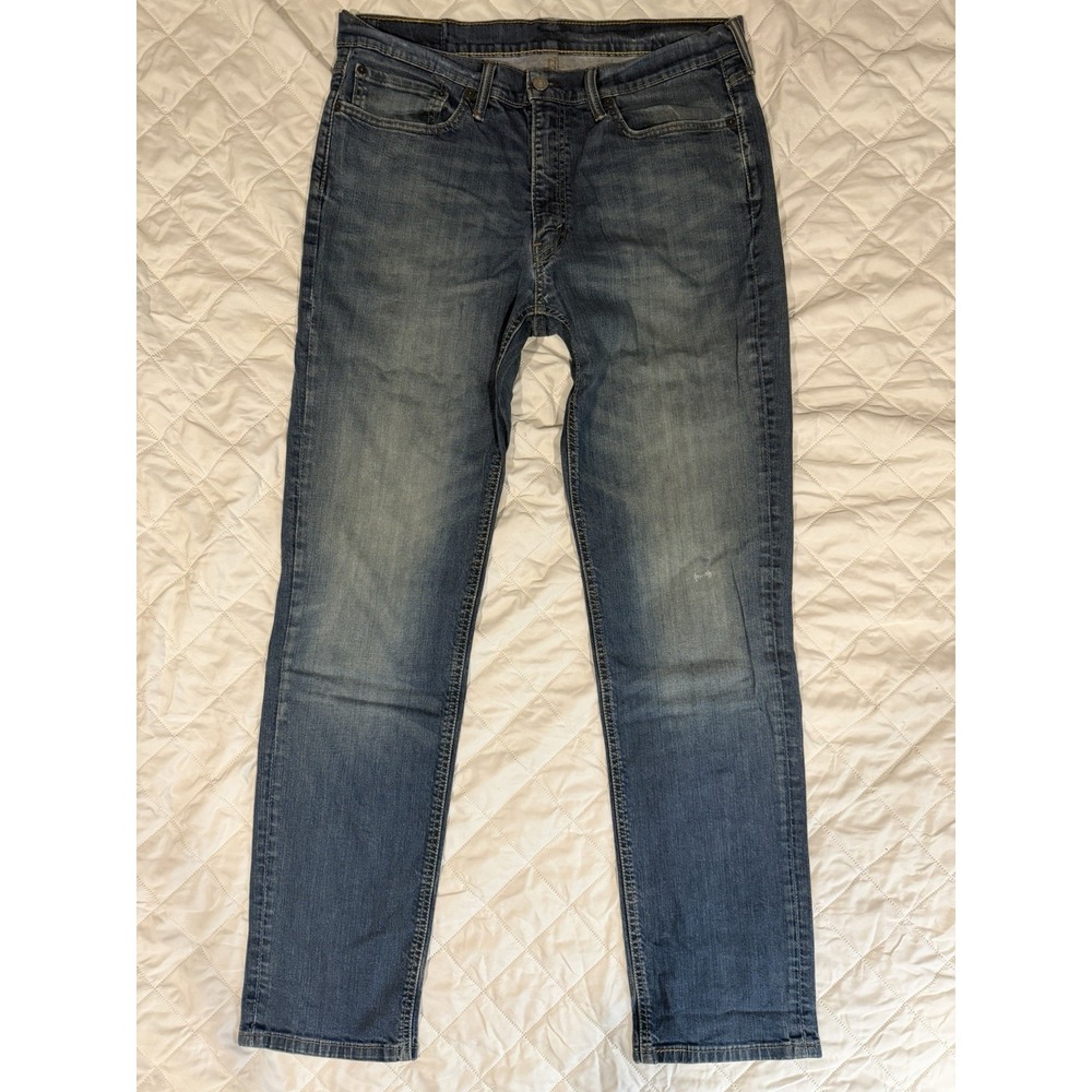 Levis 541 Size 35X36 Actual 37X35 Mens Blue Jeans Stretch Medium Wash